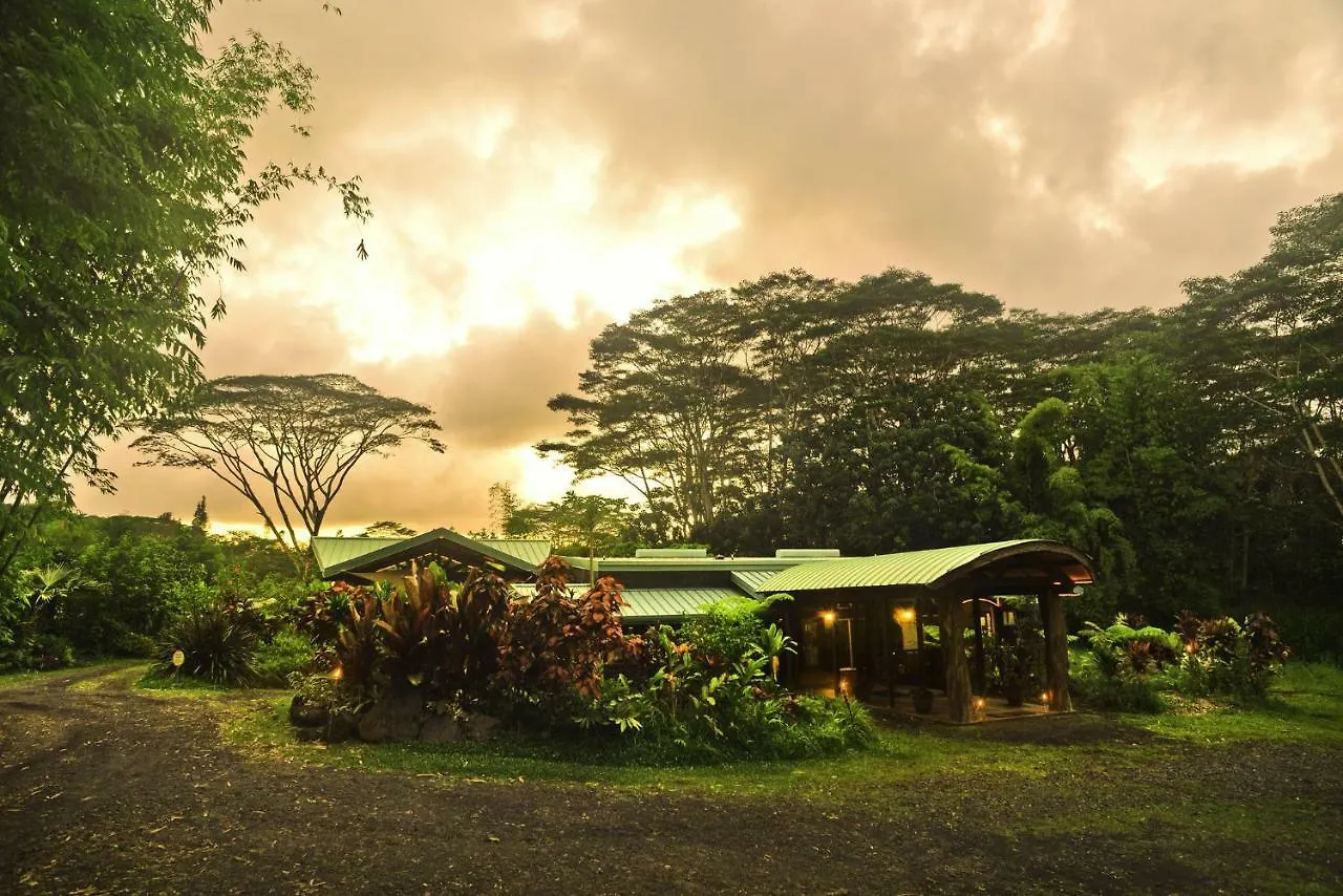 Bauernhof Villa Hawaiian Sanctuary Eco Retreat Center Pahoa USA